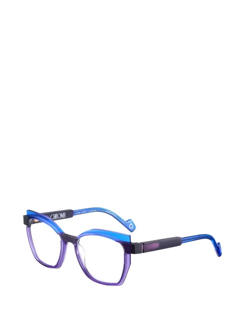 Etnia Barcelona lentes Chroma c39 on armazón geométrico
