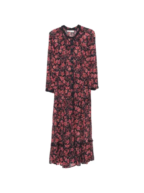 MAISON HOTEL Nila floral-print tiered maxi dress