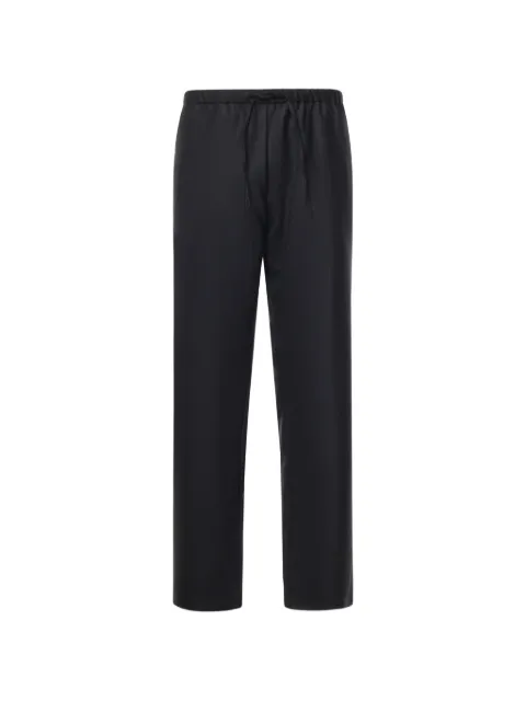 Grifoni drawstring elasticated-waist trousers