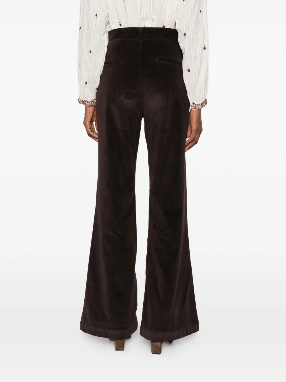 MAISON HOTEL Disco Jerry corduroy trousers Bruin