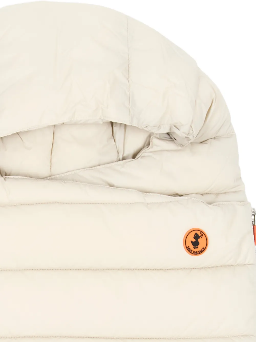 Save The Duck Kids quilted padded sleeping bag Beige