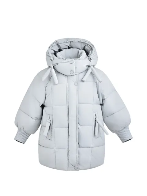 Mimi Tutu quilted hooded jacket