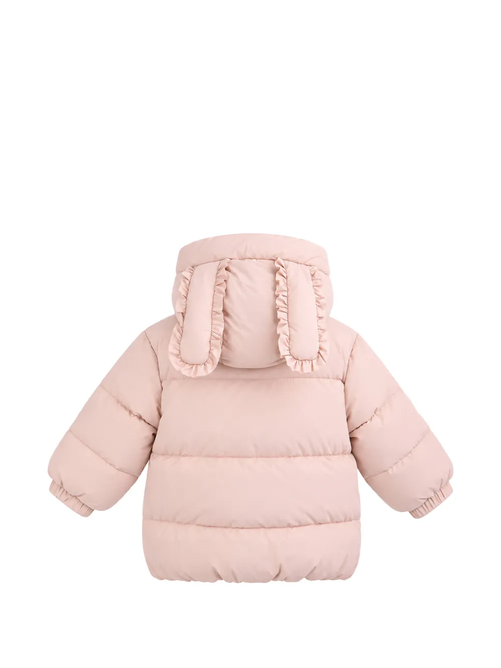 Mimi Tutu bow-detail puffer jacket Roze