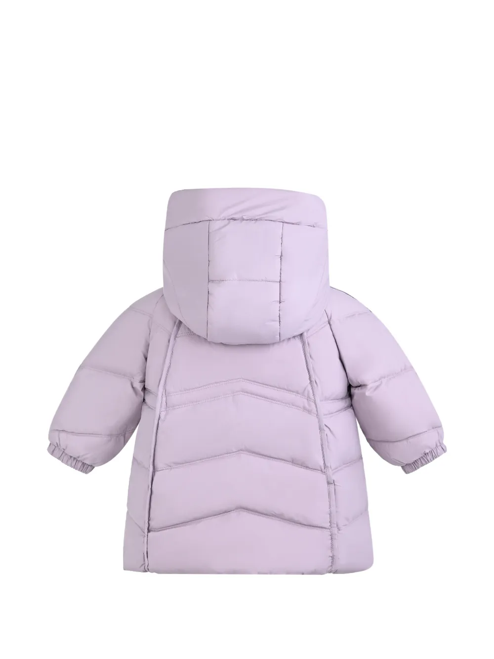 Mimi Tutu quilted hooded jacket Paars