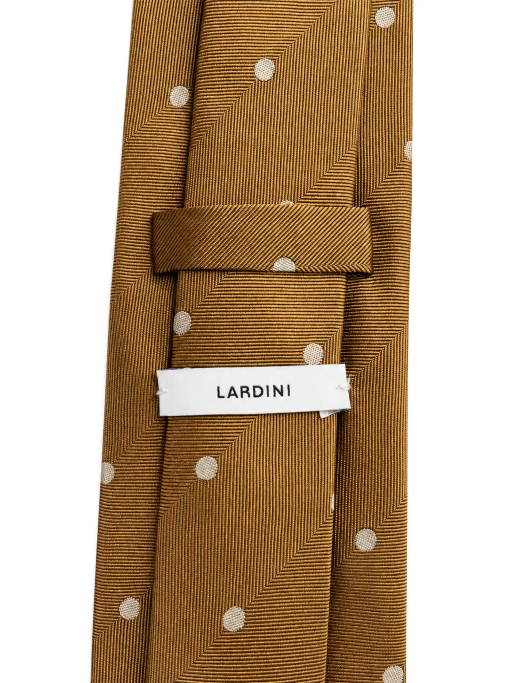 Lardini polka-dot silk tie Bruin