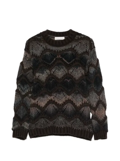 MAISON HOTEL open-knit sweater
