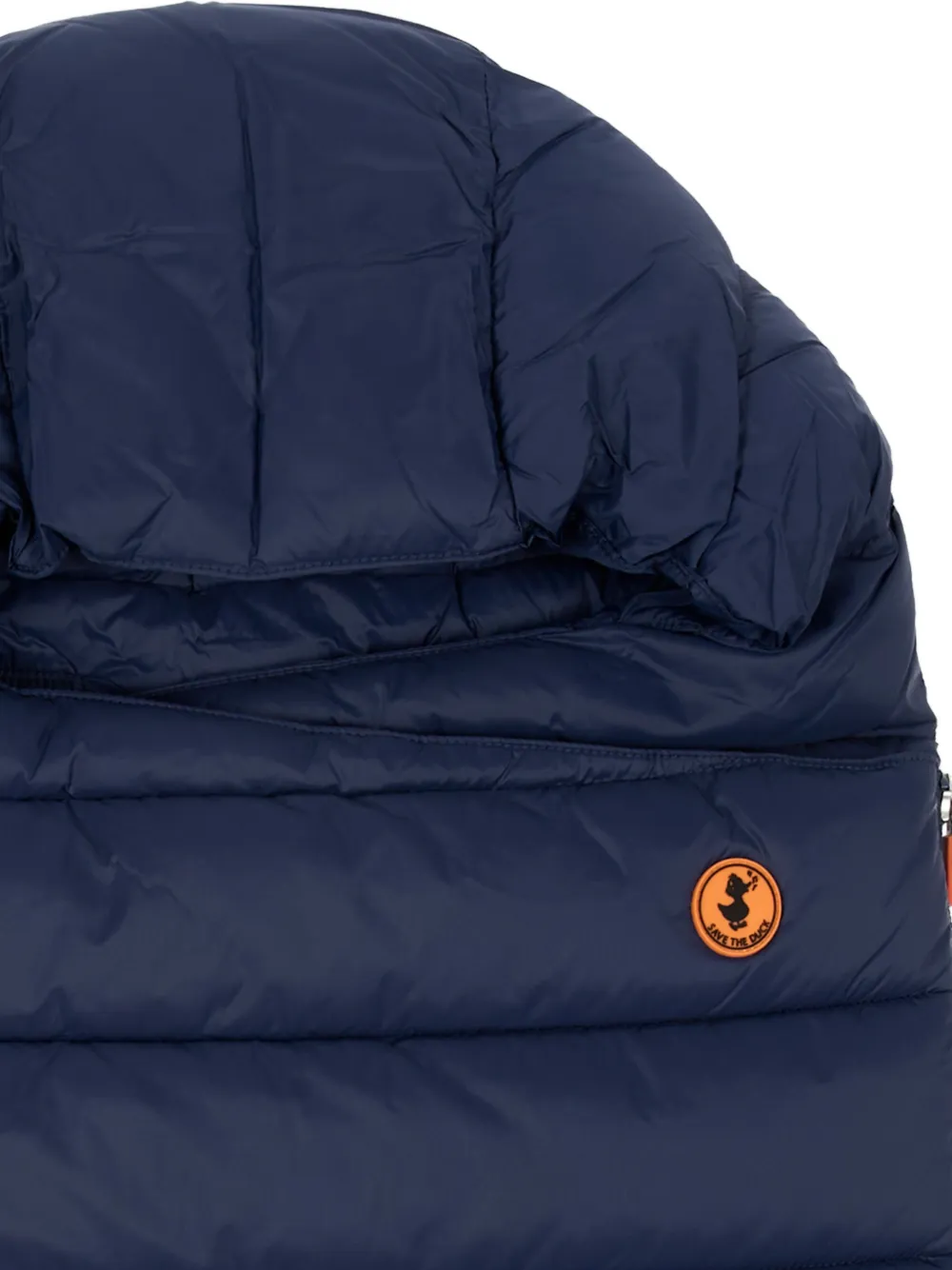Save The Duck Kids quilted hooded sleeping bag Blauw