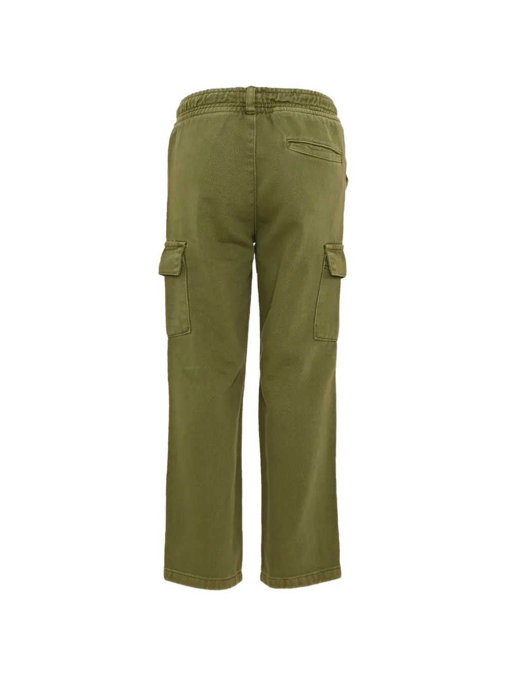 TRUSSARDI JUNIOR elasticated-waist cargo pants Groen