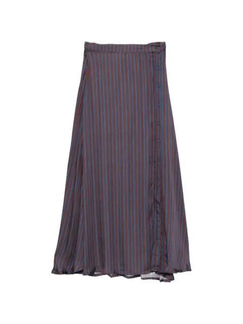 MAISON HOTEL Dreams Tana striped maxi skirt
