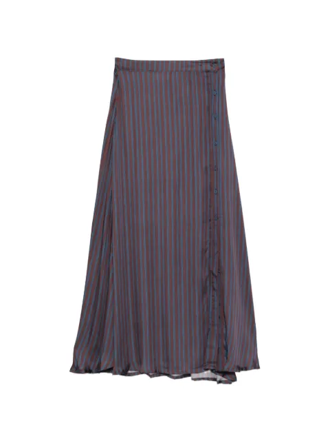 MAISON HOTEL Dreams Tana striped maxi skirt