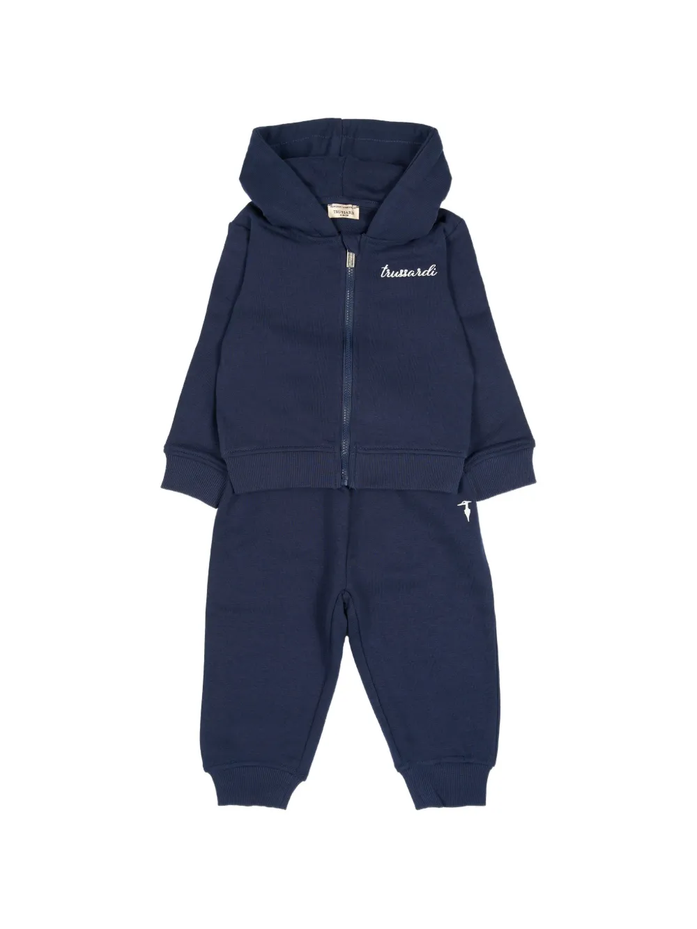 TRUSSARDI JUNIOR logo-print tracksuit - Blu