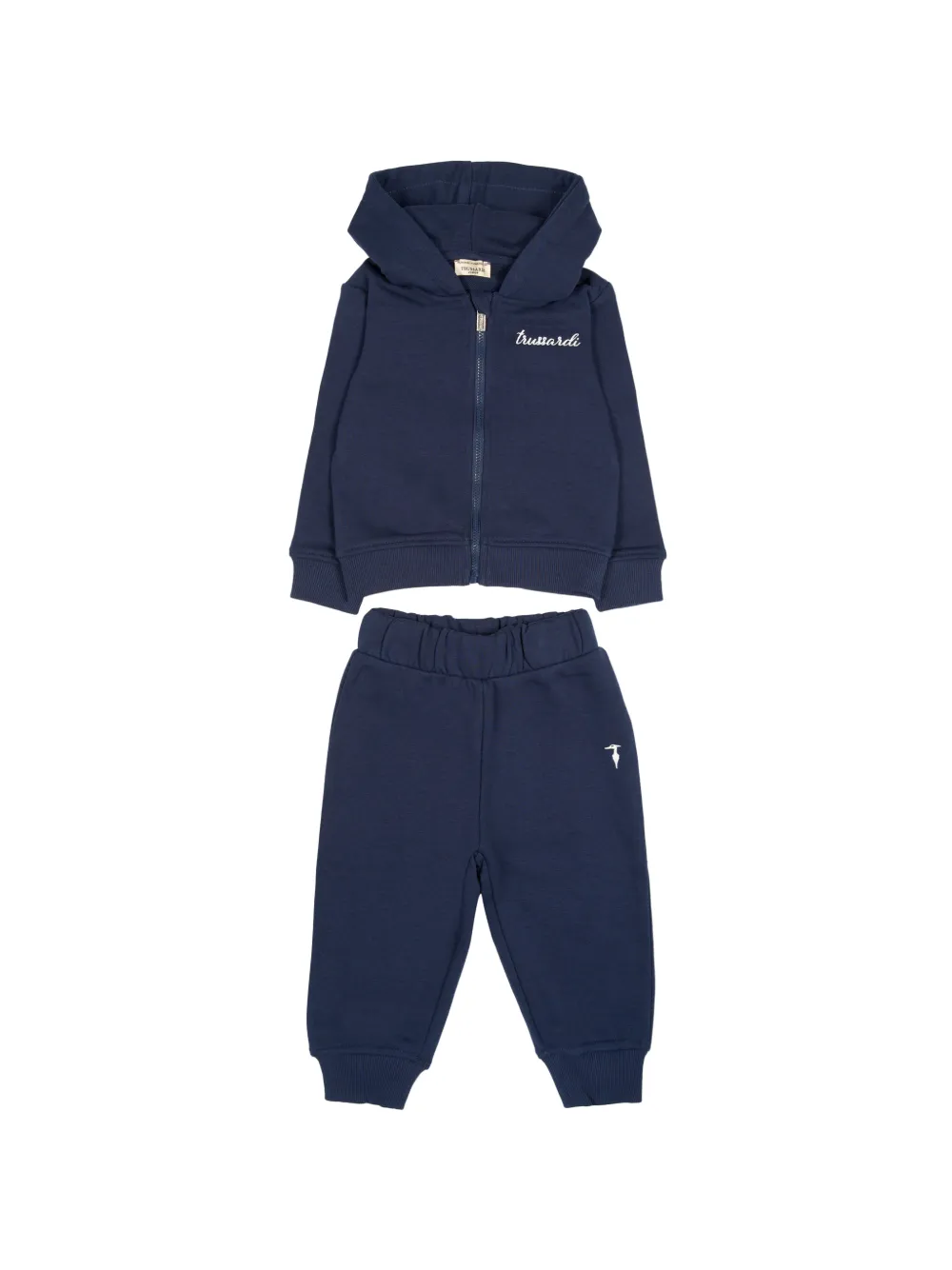 TRUSSARDI JUNIOR logo-print tracksuit Blauw
