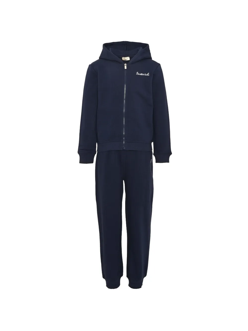 TRUSSARDI JUNIOR logo-embroidered tracksuit - Blu