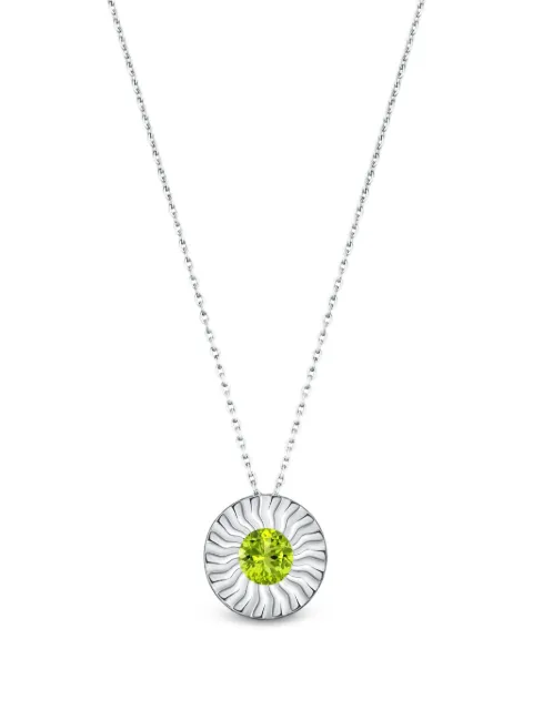 ANTY collar Aura con diamante y peridoto