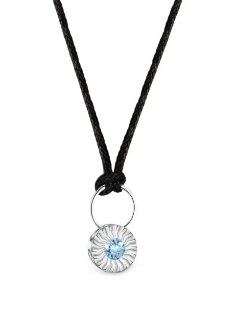 ANTY Aura diamond topaz necklace