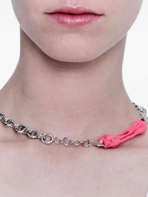 TAL MASLAVI Mike stretched-gum necklace