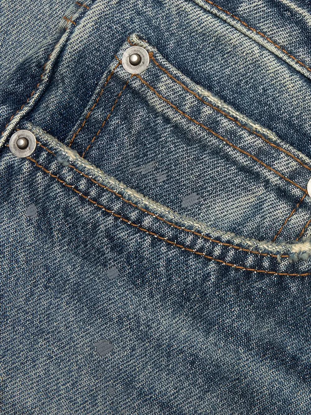 Ksubi Hazlow Hendrix gerafelde jeans Blauw