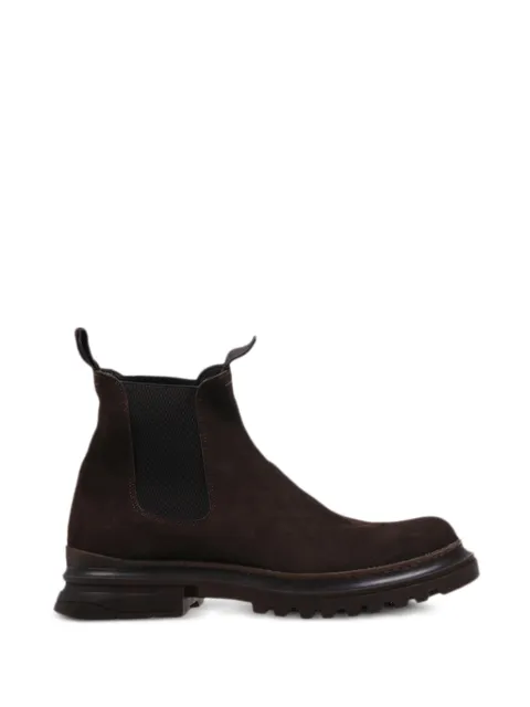 Alberto Fasciani suede Chelsea boots
