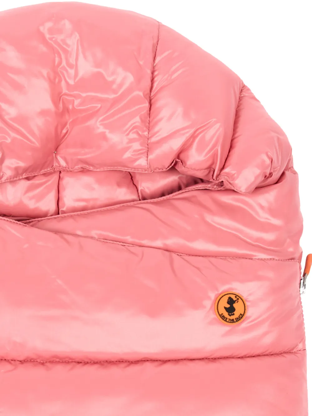 Save The Duck Kids quilted padded sleeping bag Roze