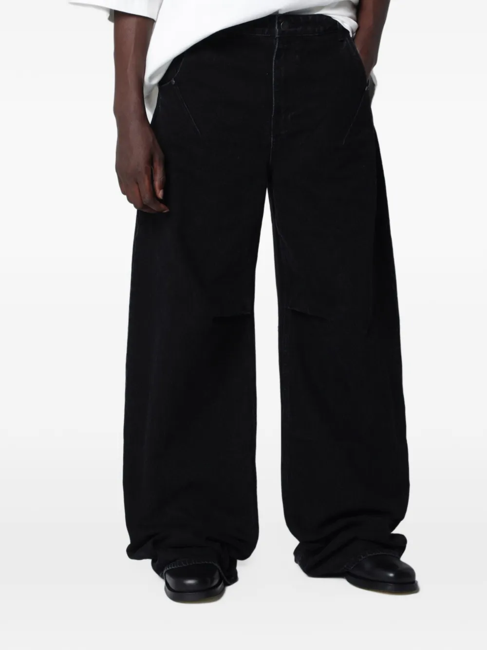 ENTIRE STUDIOS Dem V2 wide-leg jeans - Grigio