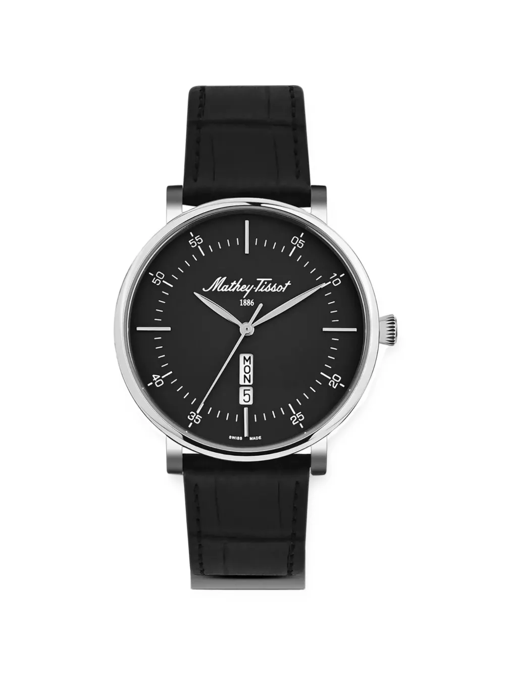 Mathey Tissot Monsoon Day-Date 40mm watch - Nero