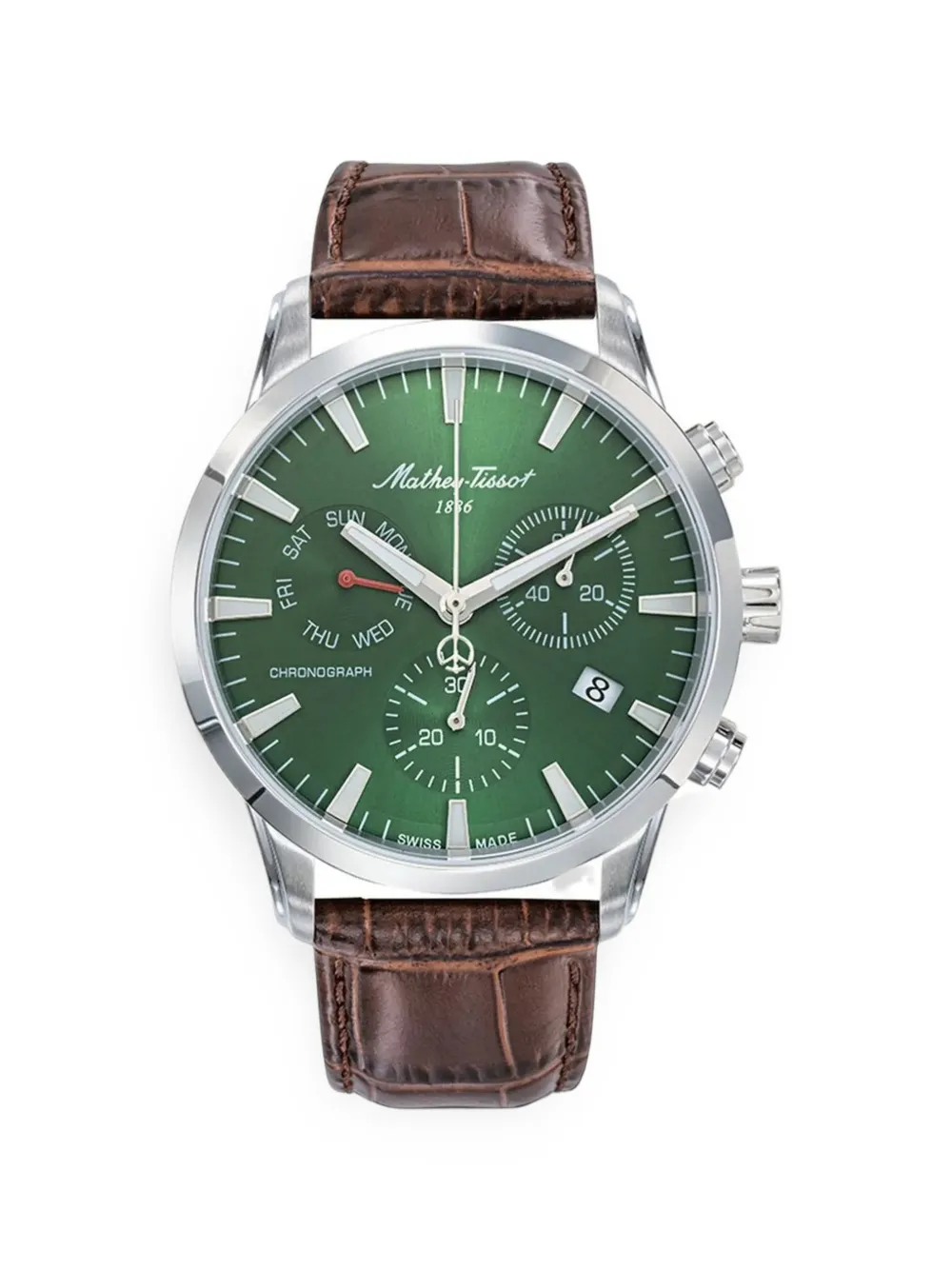 Mathey Tissot Ares 42mm watch - Verde