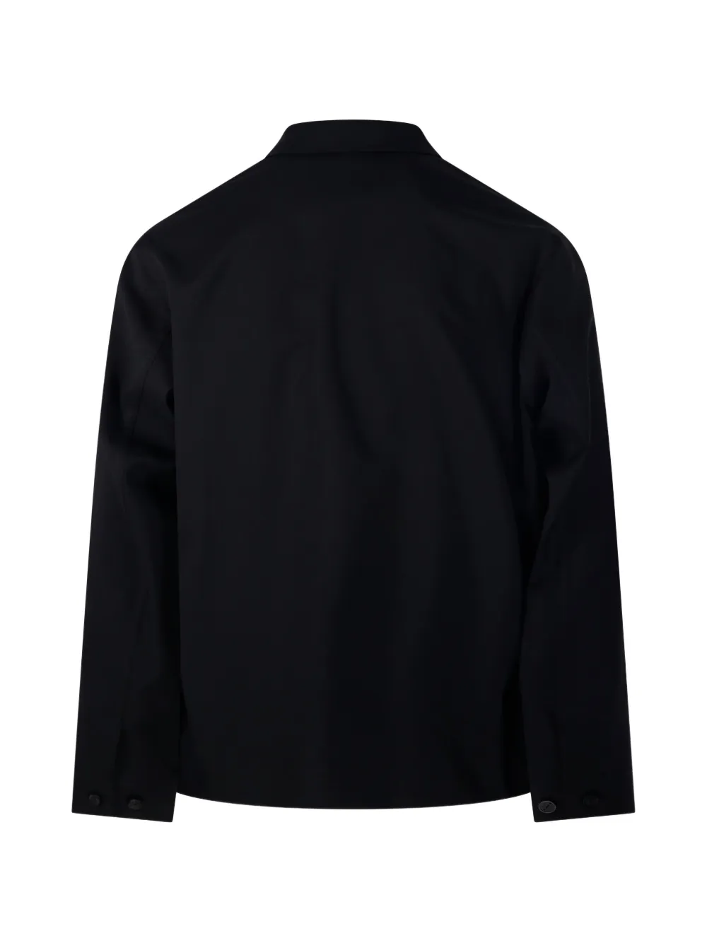 Hevo flap-pocket shirt Zwart