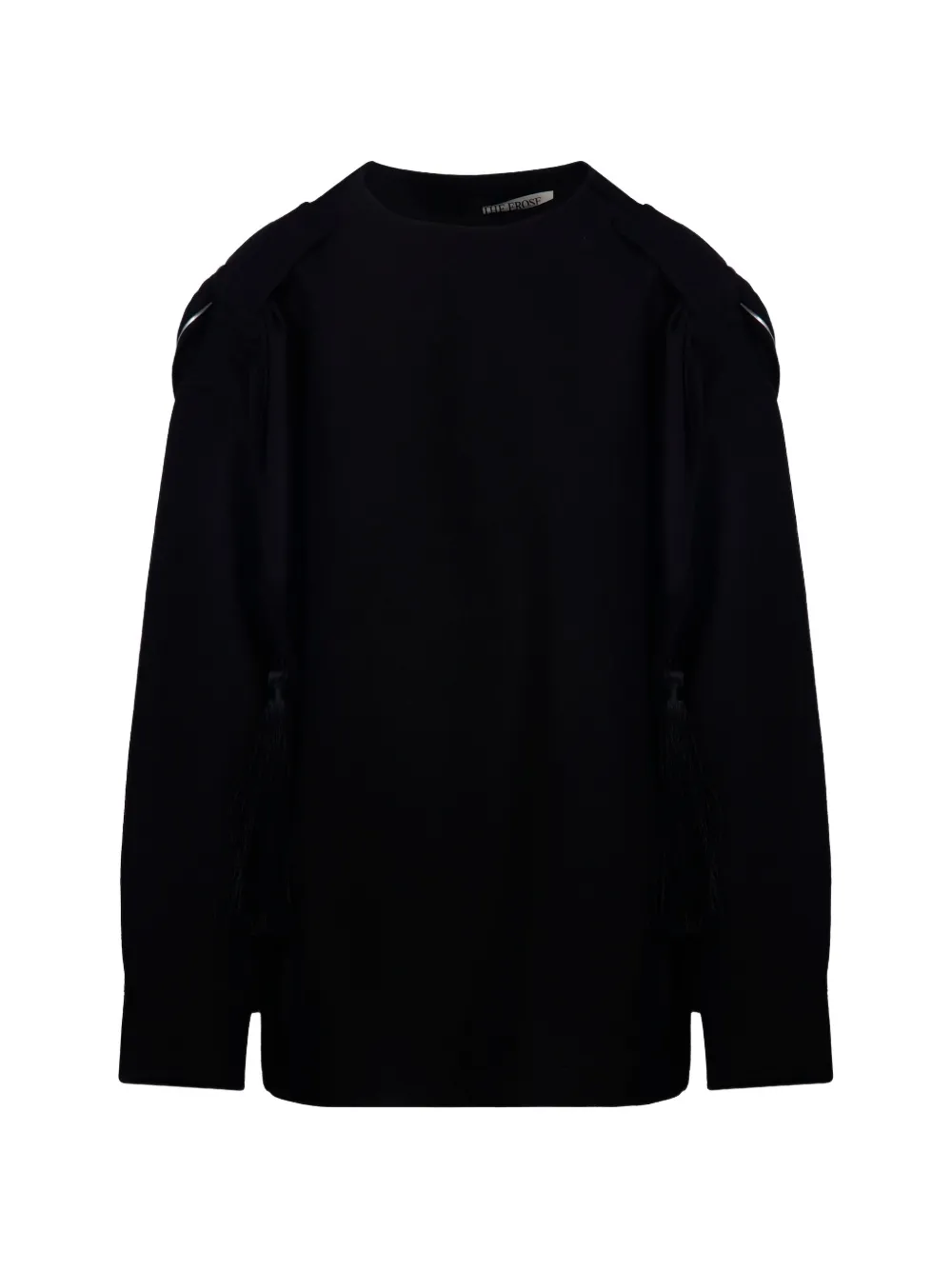The Erose Maglione con nappa - Nero