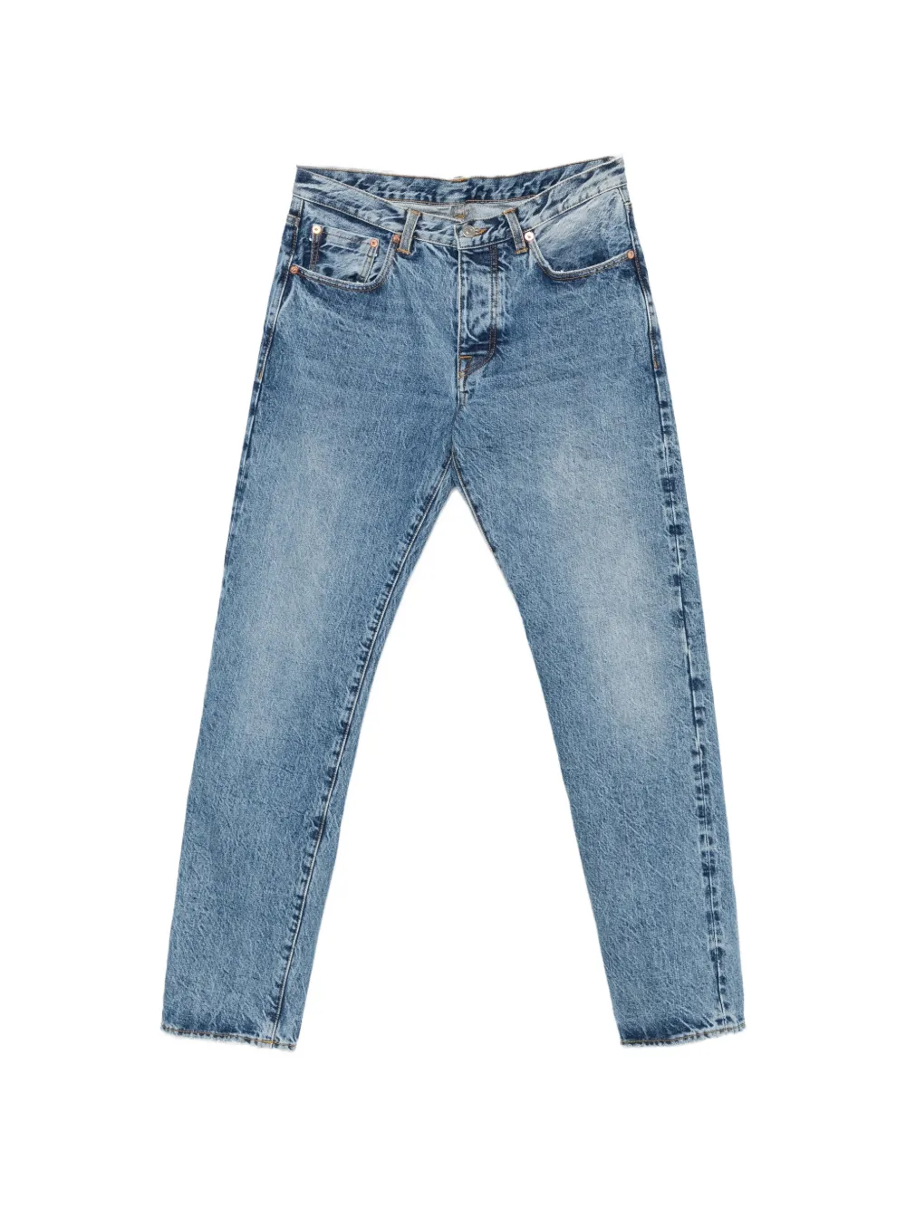 Fortela faded-effect straight-leg jeans - Blu