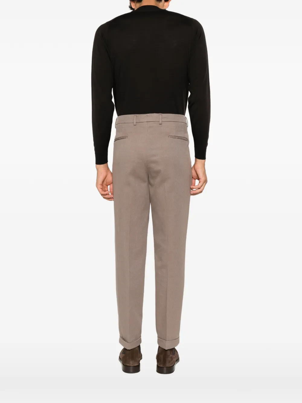 John Smedley Harcourt mock-neck sweater Bruin