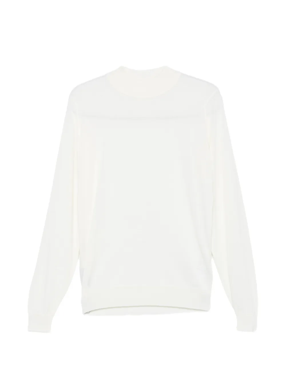 John Smedley Harcourt mock-neck sweater Wit