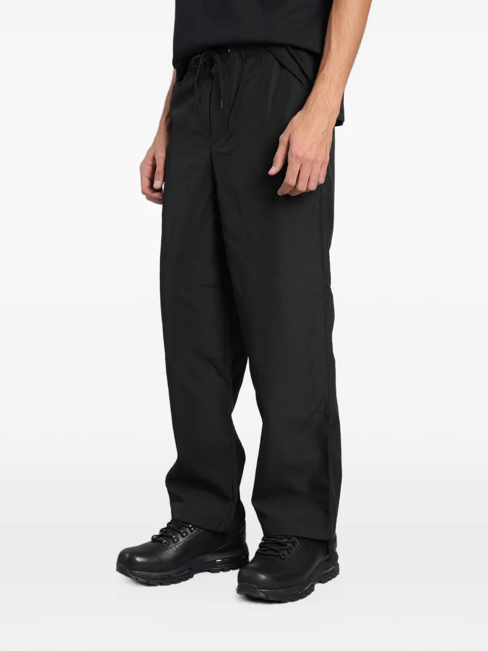 Peacemaker Oamc drawstring straight-leg trousers Zwart