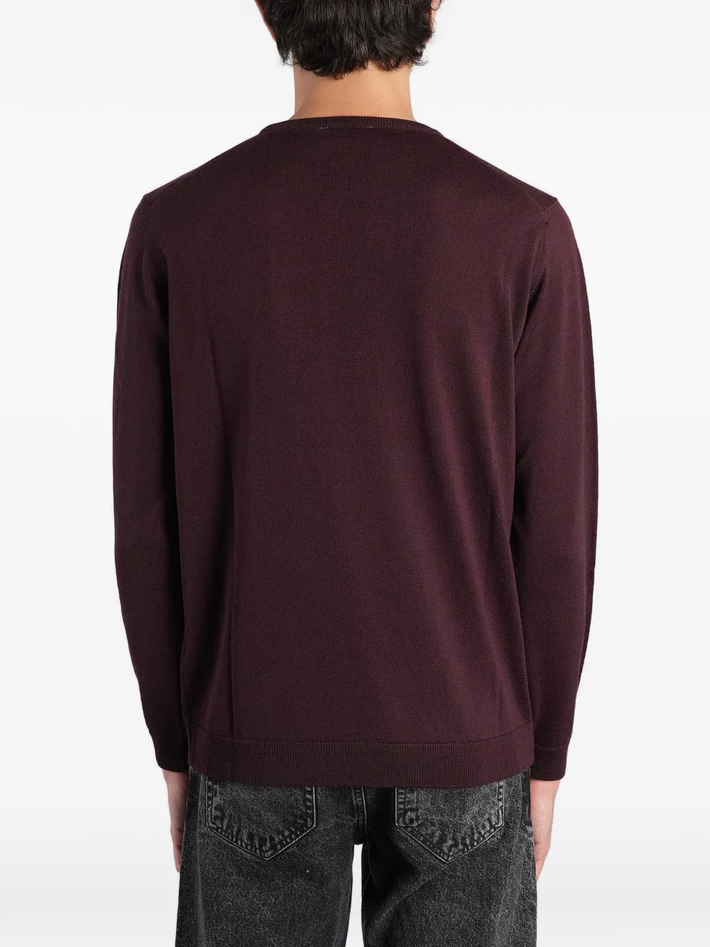 Roberto Collina crew-neck sweater Rood