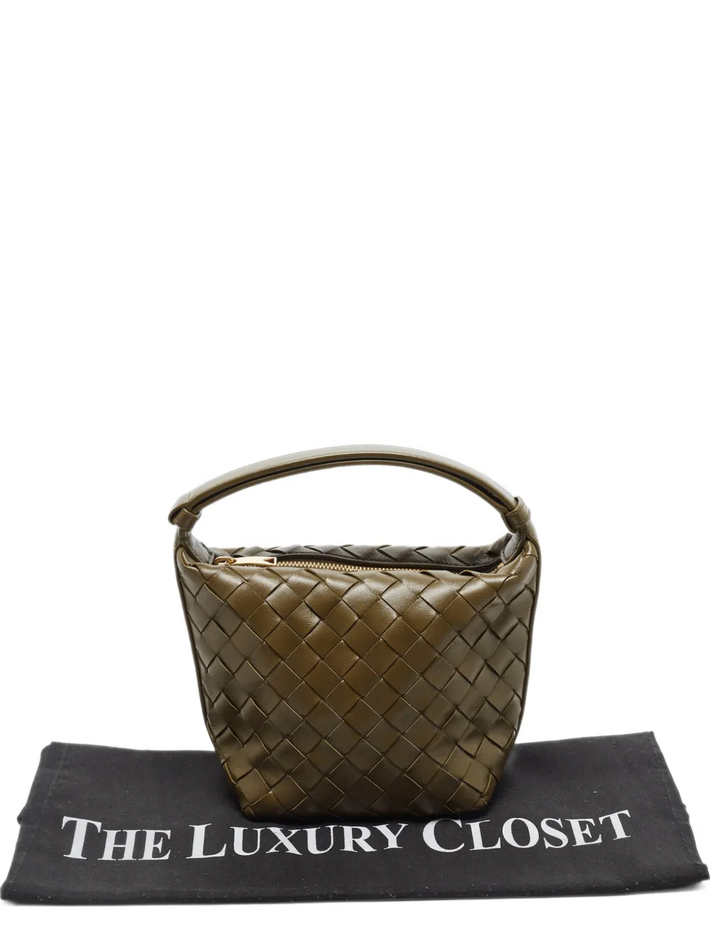 Bottega Veneta Pre-Owned Candy Wallace Intrecciato tote bag - Green