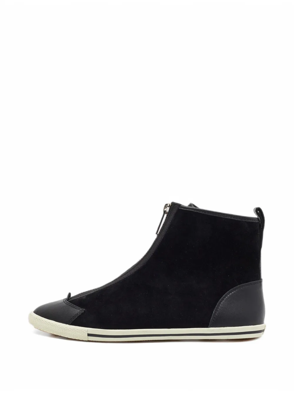Marc By Marc Jacobs zip-front high-top sneakers - Nero