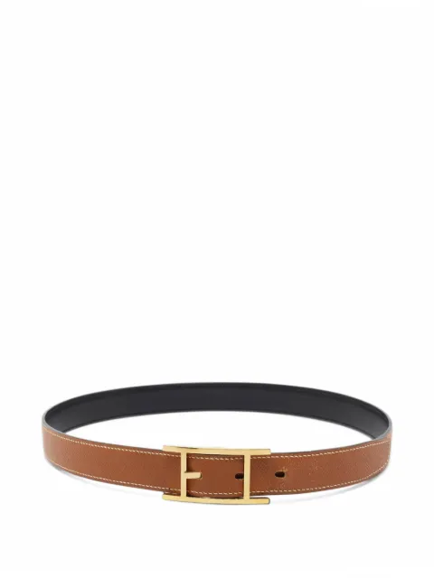 Hermès Pre-Owned 1997 Quentin reversible buckle belt