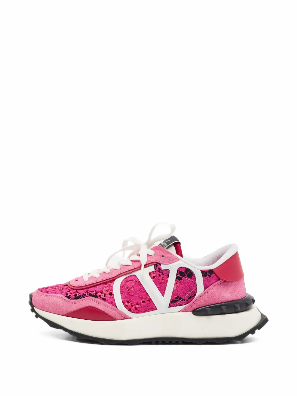 Valentino Garavani Pre-Owned Lacerunner sneakers - Rosa