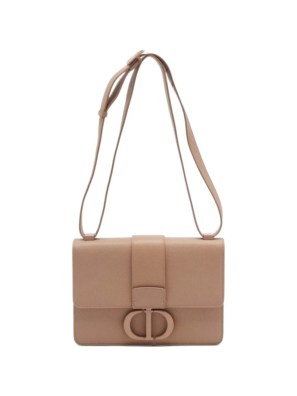 Christian Dior Pre-Owned 2019 30 Montaigne grained shoulder bag - Neutrals