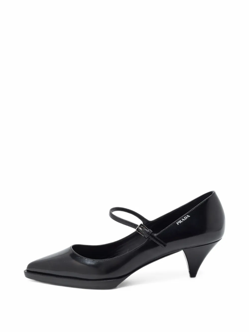 Prada Pre-Owned pointed-toe leather pumps - Schwarz