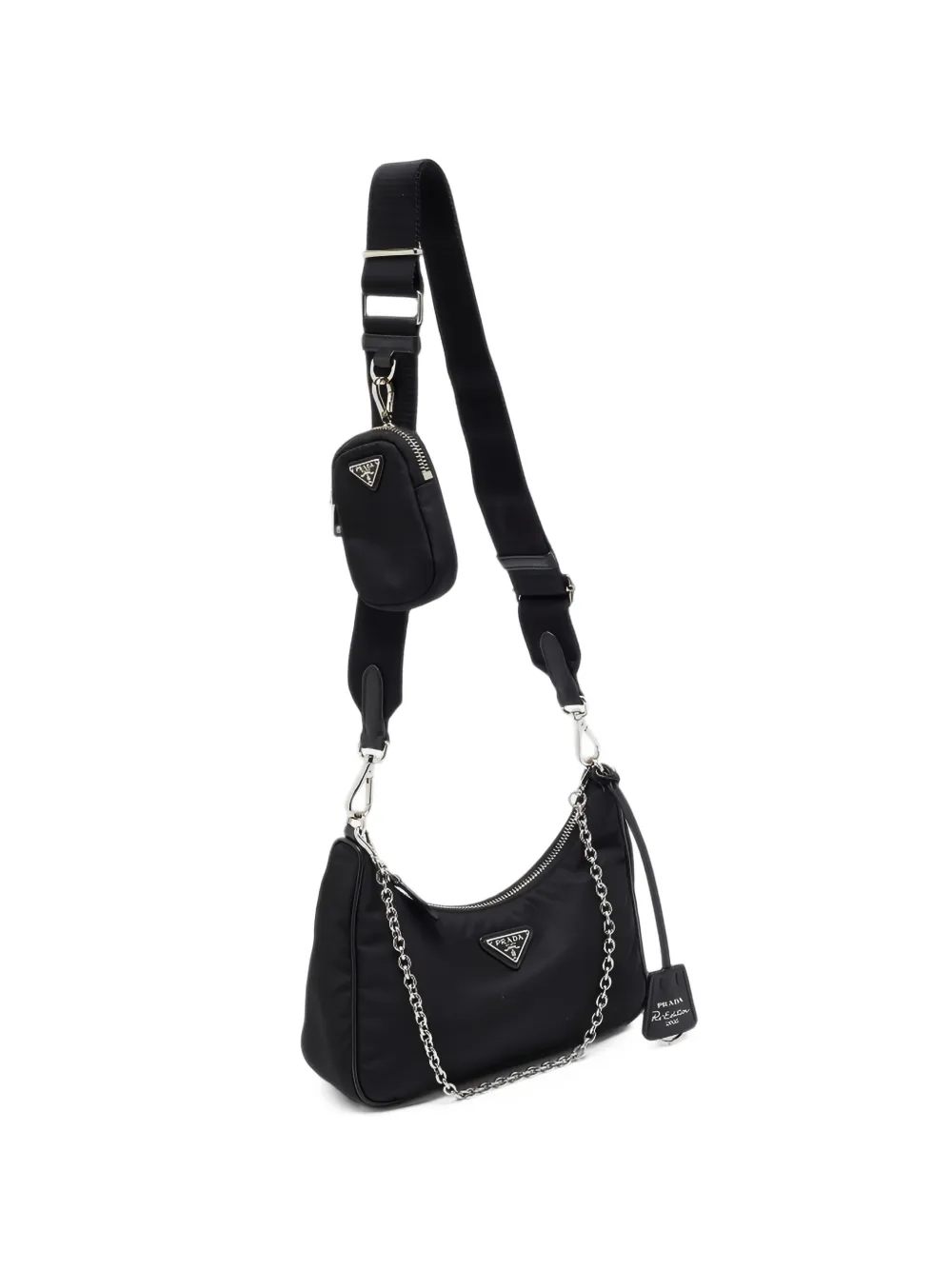 Prada Pre-Owned 2005 Re-Edition shoulder bag - Nero