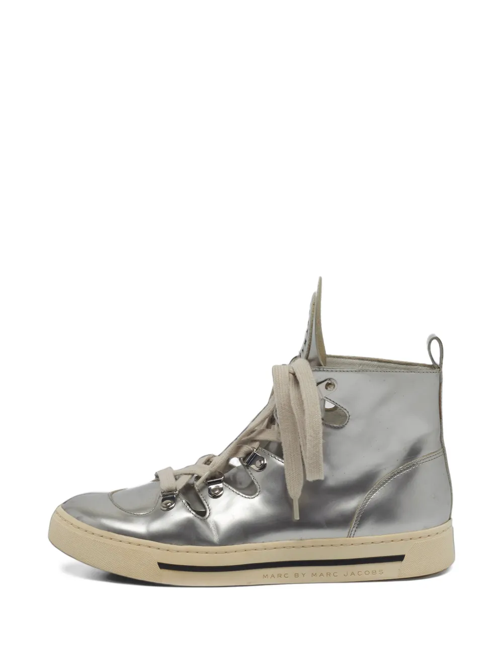 Marc By Marc Jacobs high-top sneakers - Argento