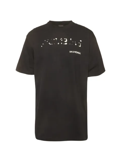 Balenciaga Pre-Owned logo-print T-shirt