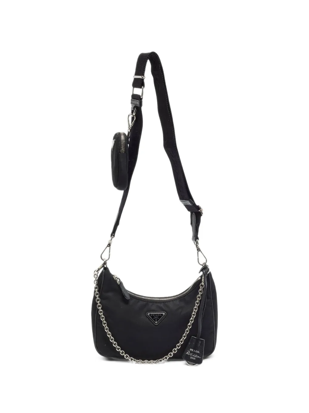 Prada Pre-Owned 2005 Re-Edition shoulder bag - Nero