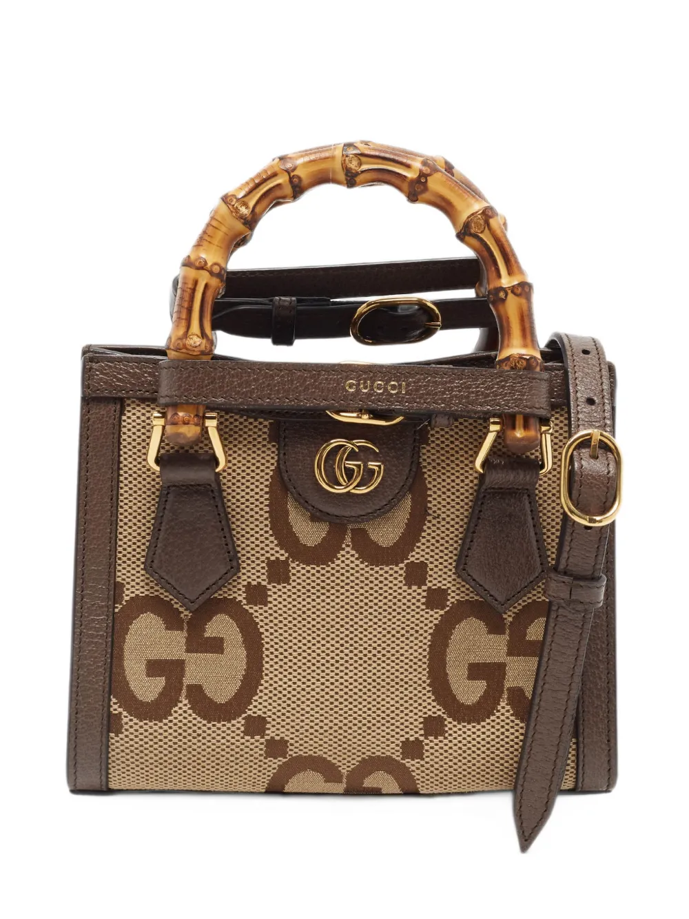 Gucci Pre-Owned small Bamboo Diana tote bag - Nude
