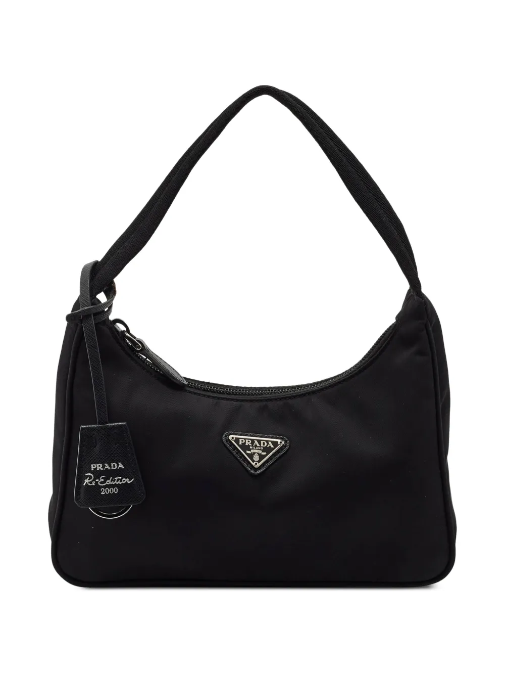 Prada Pre-Owned Borsa a spalla Re-Edition 2000 - Nero