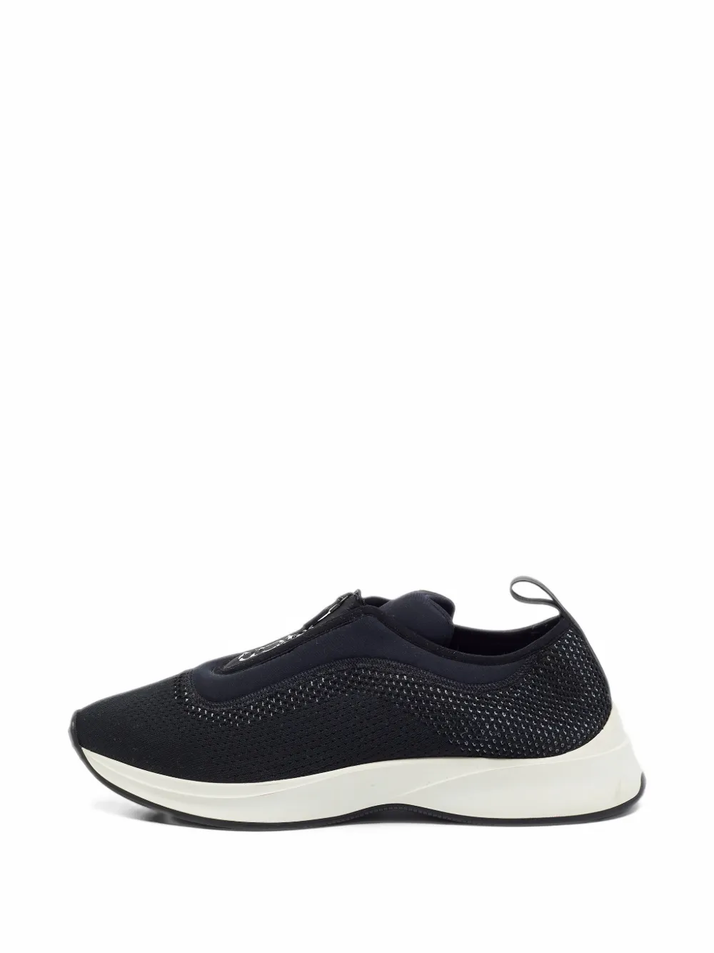 Christian Dior Pre-Owned B25 knit sneakers - Nero