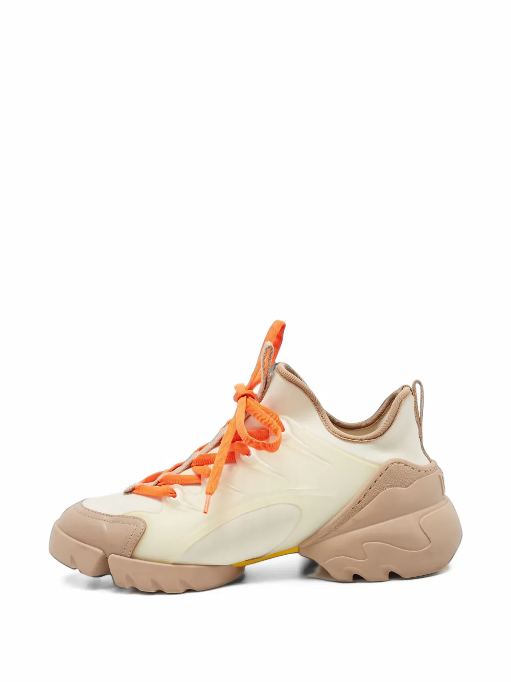 Christian Dior Pre-Owned D-Connect lace-up sneakers - Neutrals