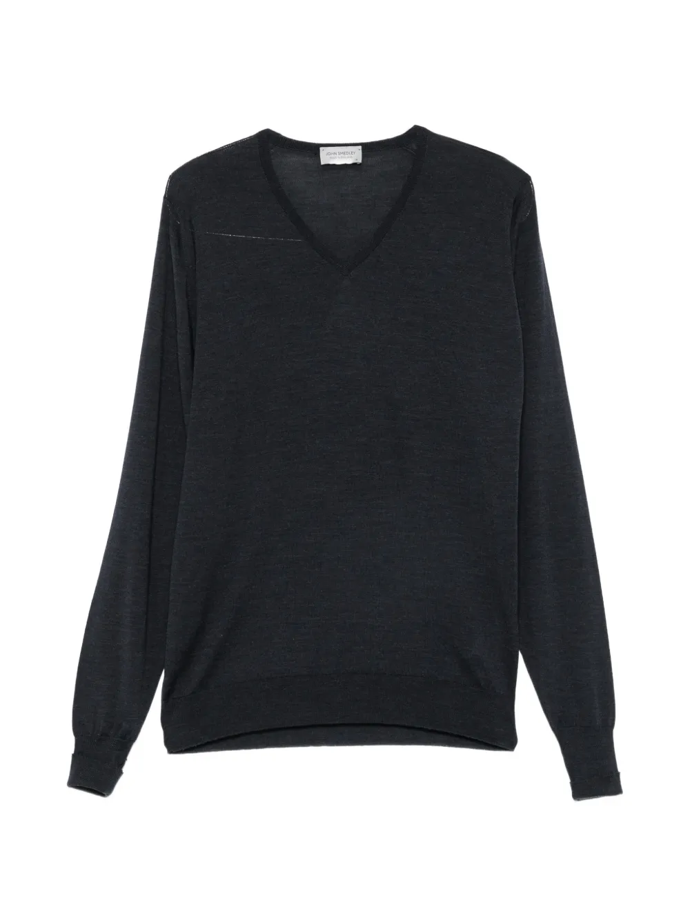 John Smedley Bobby V-neck sweater Grijs
