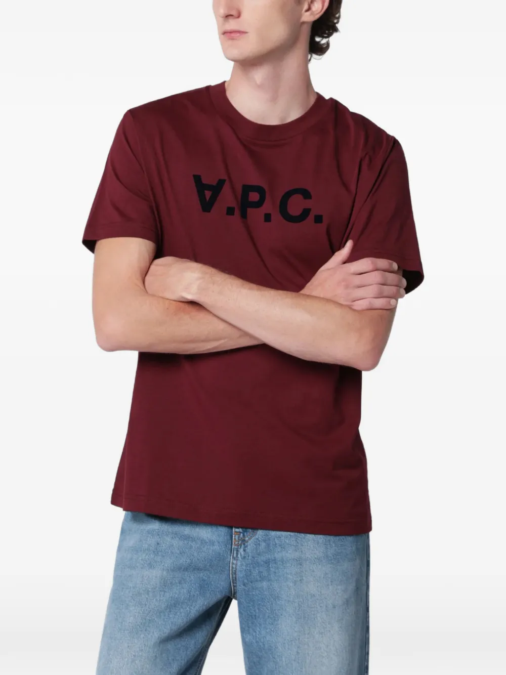 A.P.C. standard grand VPC T-shirt Rood