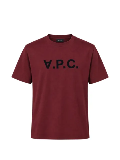 A.P.C. logo-print T-shirt